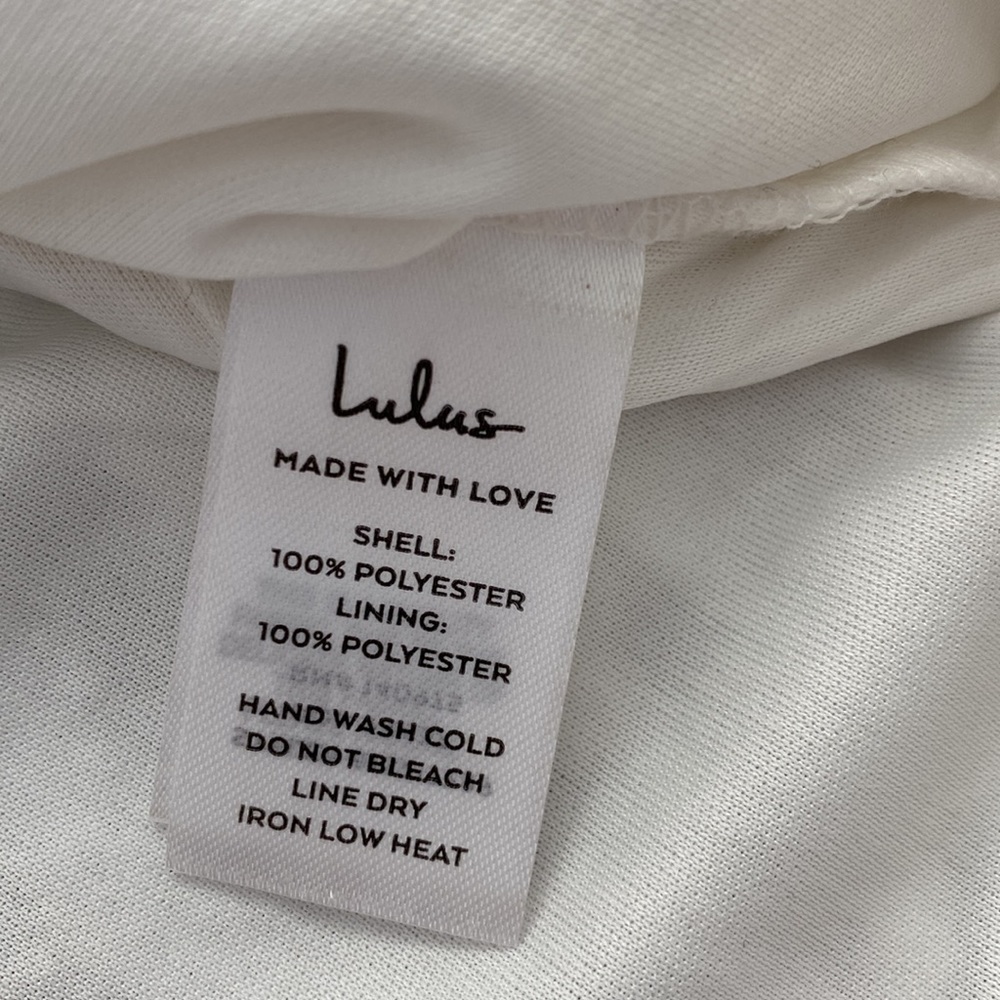 Lulu’s White Sequin Mini Dress - Picture 10 of 11